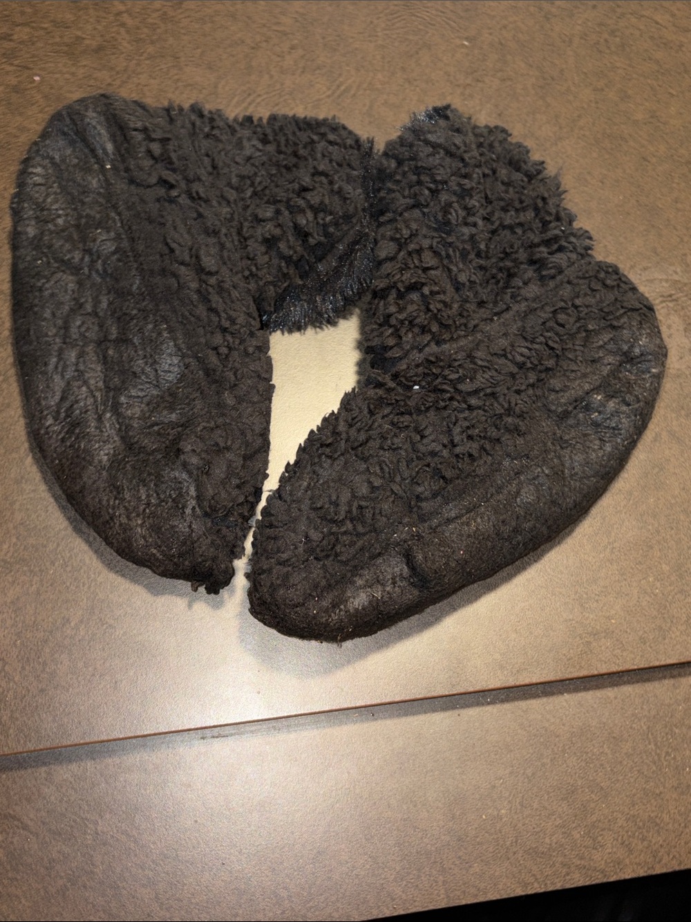 Plush Fuzzy Pom-Pom Slipper Boots - Black - Picture 7 of 8